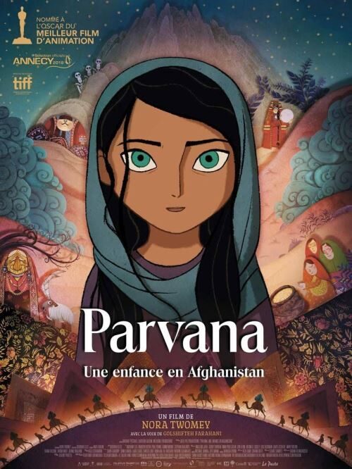 Affiche du film : Parvana, une enfance en Afghanistan.
